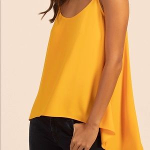 GREAT DEAL!! NEW!!💃🌸NWT TRINA TURK Space Tank Brand New W/ Tags Yellow -…
